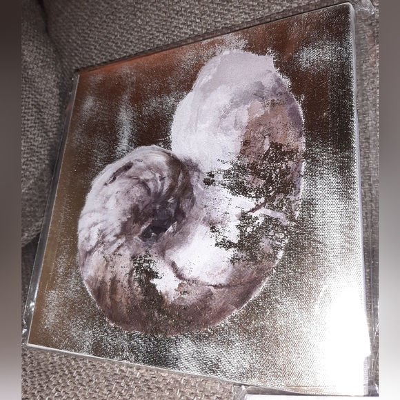 💲3 Canvas Prints with some Gold Foil 8" x 8" Sea Creatures - Picture 7 of 8